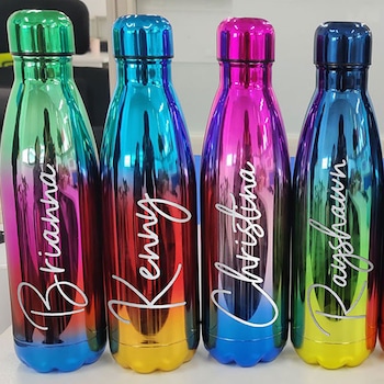 ecomm: Christina Milian Gift Picks Products, Personalized water bottle